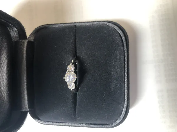 ダイヤモンドリング(指輪) pt900 0.3ct
