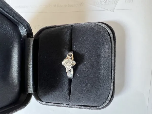 ダイヤモンドリング(指輪) pt900 0.3ct