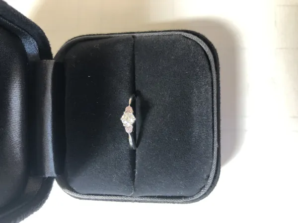 ダイヤモンドリング(指輪) pt900 0.2ct