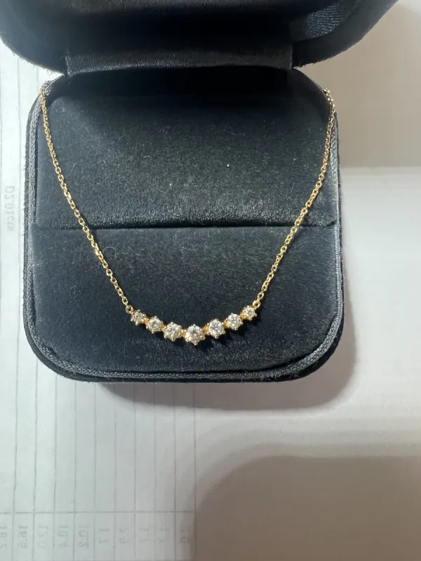 ダイヤモンドネックレス 18k