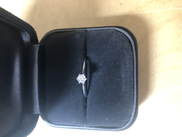 ダイヤモンドリング(指輪) pt900 0.2ct