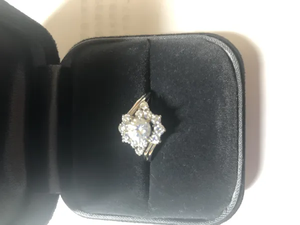 ダイヤモンドリング(指輪) pt900 0.8ct