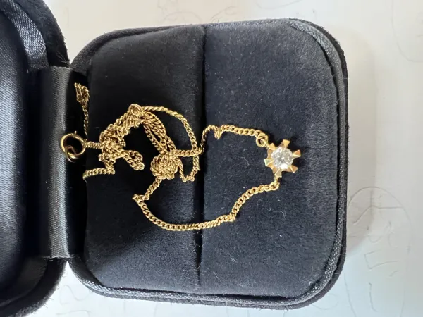 ダイヤモンドネックレス 18k 0.3ct