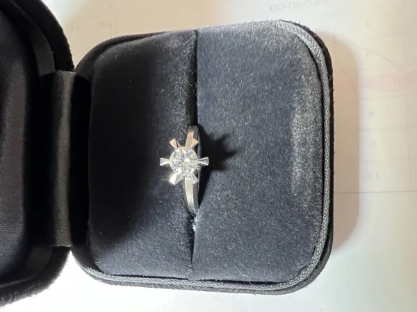 ダイヤモンドリング(指輪) pt900 0.3ct
