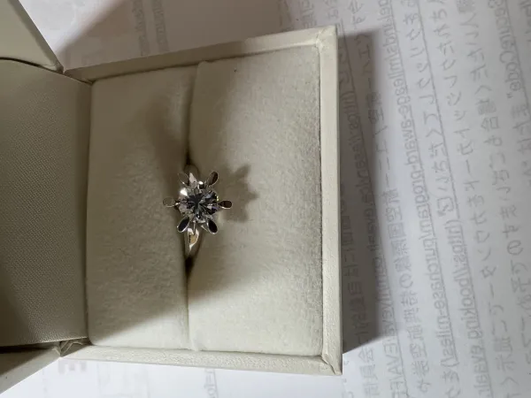 ダイヤモンドリング(指輪) pt900 0.7ct