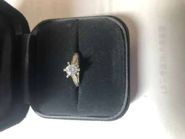 ダイヤモンドリング(指輪) pt900 0.3ct