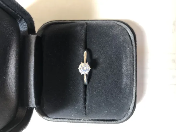 ダイヤモンドリング(指輪) pt900 0.3ct