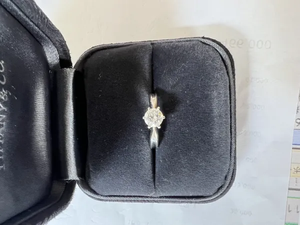 ダイヤモンドリング(指輪) pt900 0.5ct