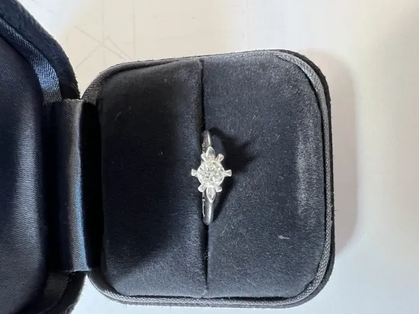 ダイヤモンドリング(指輪) pt900 0.2ct