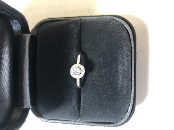 ダイヤモンドリング(指輪) pt900 0.3ct