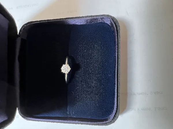 ダイヤモンドリング(指輪) pt900 0.3ct
