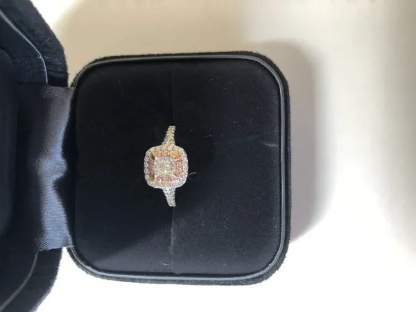 ダイヤモンドリング(指輪) pt900 1.2ct