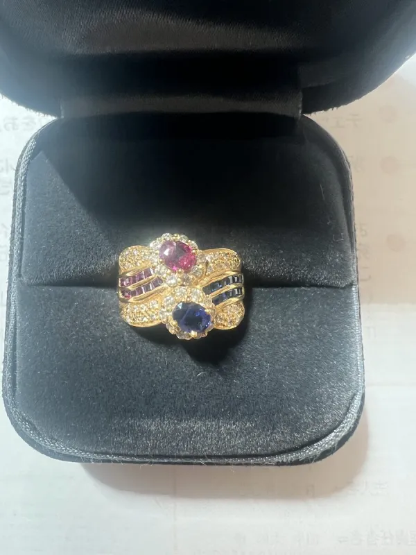 ルビーリング(指輪) 18k