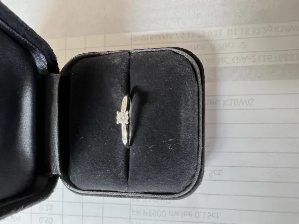 ダイヤモンドリング(指輪) pt900 0.2ct