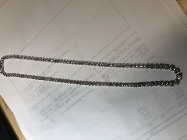 ダイヤモンドネックレス pt900 5ct