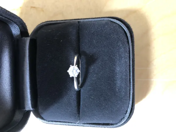 ダイヤモンドリング(指輪) pt900 0.3ct