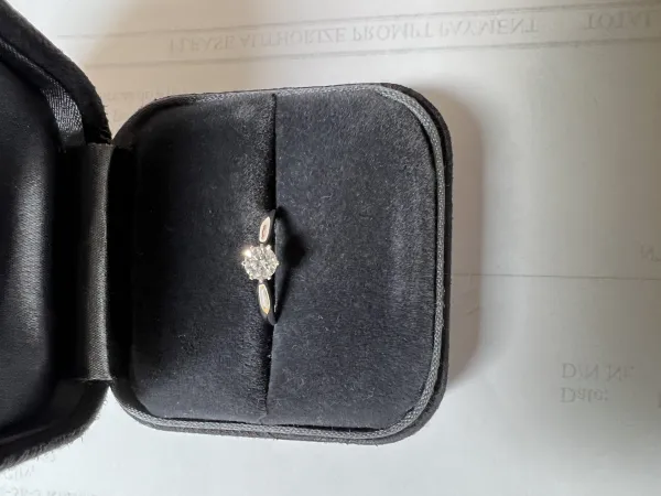 ダイヤモンドリング(指輪) pt900 0.3ct