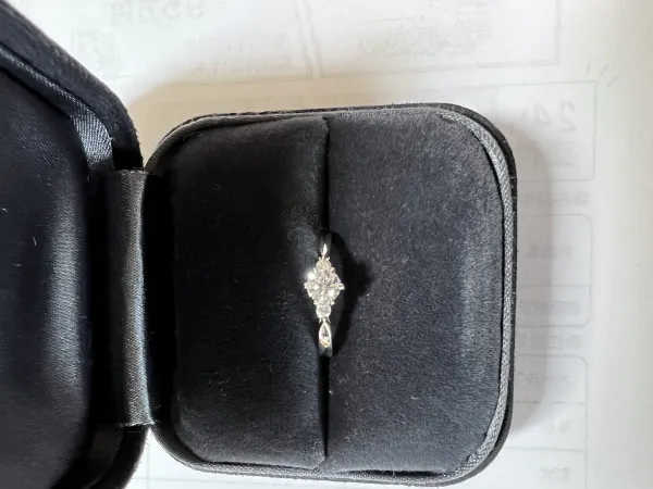ダイヤモンドリング(指輪) pt900 0.3ct
