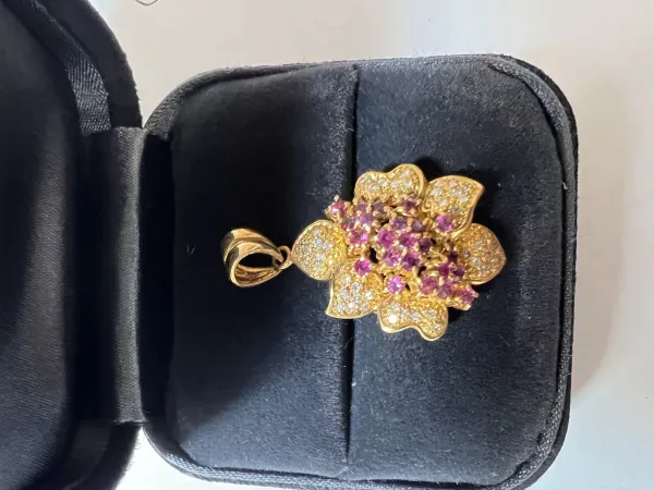 ルビーペンダント 18k