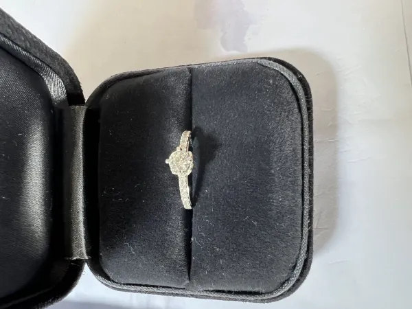 ダイヤモンドリング(指輪) pt900 0.3ct