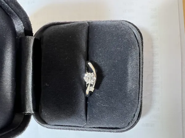 ダイヤモンドリング(指輪) pt900 0.3ct