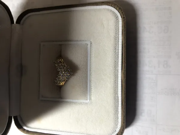 ダイヤモンドリング(指輪) 18k 1ct