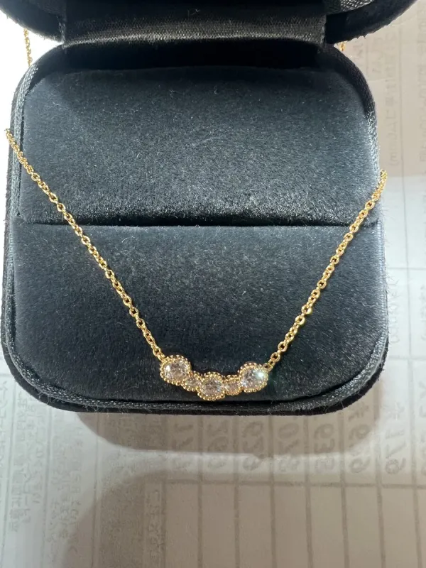 ダイヤモンドネックレス 18k