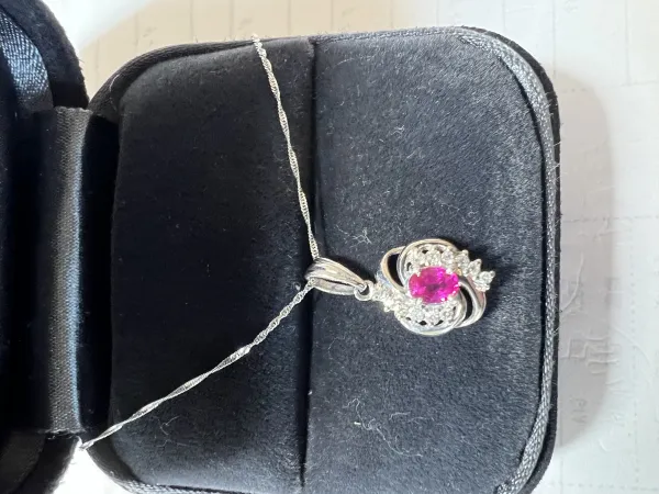 ルビーペンダント 18k