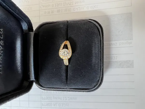 ダイヤモンドリング(指輪) 18k 1ct