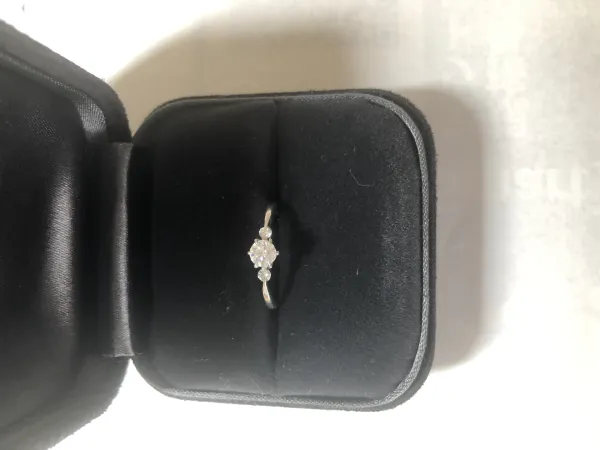 ダイヤモンドリング(指輪) pt900 0.3ct