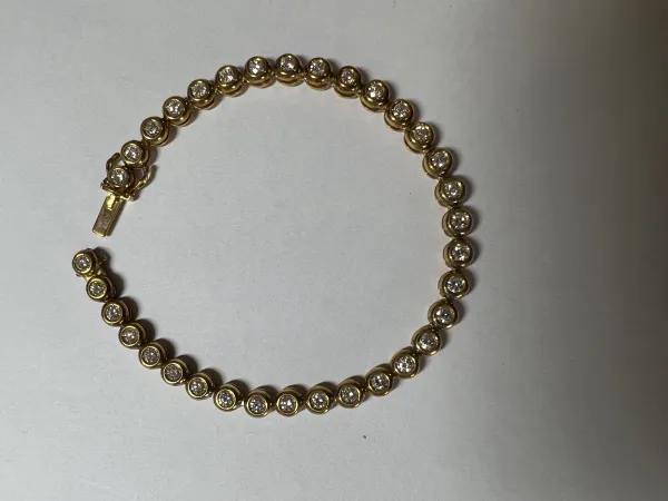 ダイヤモンドブレスレット 18k 3ct