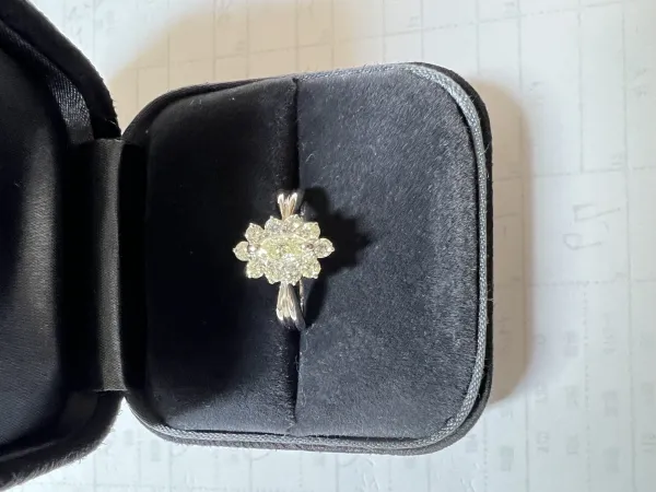 ダイヤモンドリング(指輪) pt900 0.7ct
