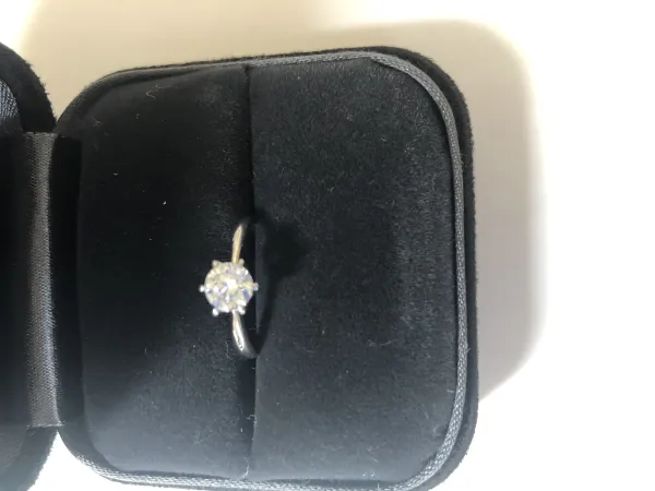 ダイヤモンドリング(指輪) pt900 0.6ct