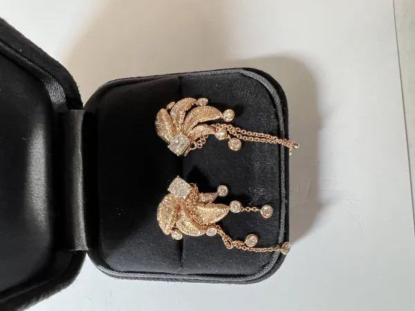 ダイヤモンドイヤリング/ピアス 18k 2ct