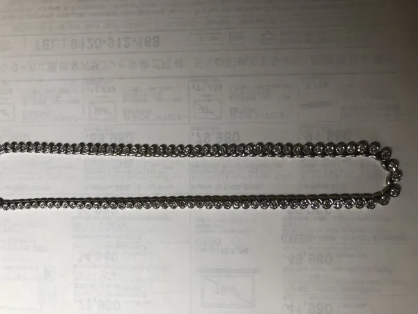 ダイヤモンドネックレス pt900 3ct