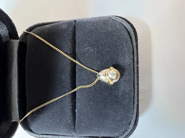 ダイヤモンドペンダント 18k 0.3ct