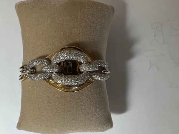 ダイヤモンドブレスレット 18k
