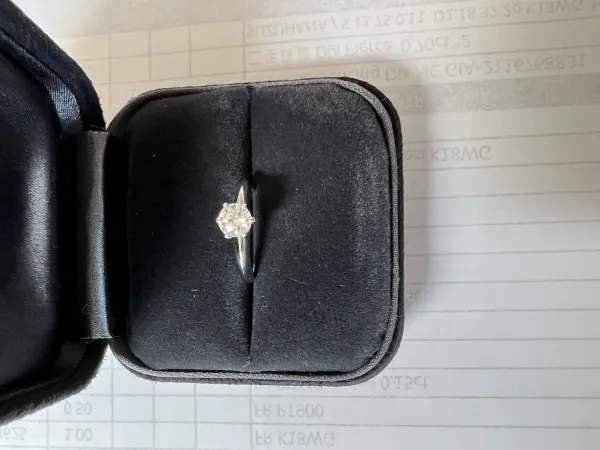 ダイヤモンドリング(指輪) pt900 0.5ct