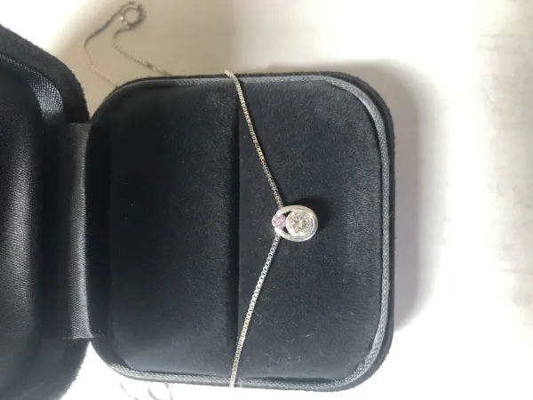 ダイヤモンドネックレス pt900 0.5ct