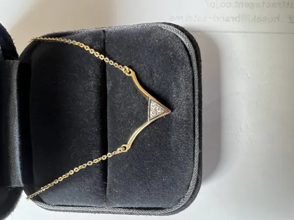 ダイヤモンドネックレス 18k