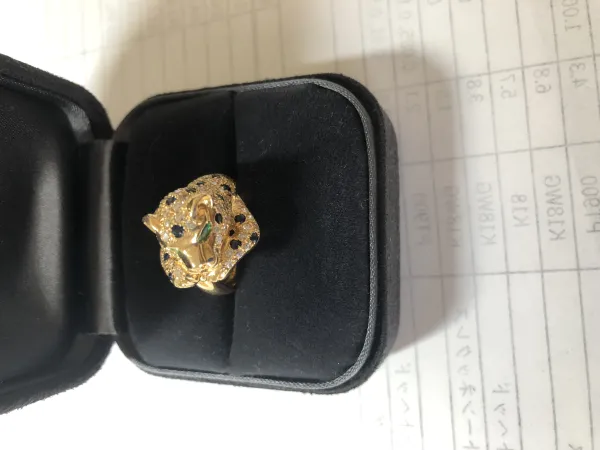 サファイアリング(指輪) 18k