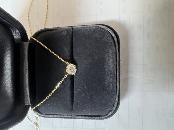 ダイヤモンドネックレス 18k 0.7ct