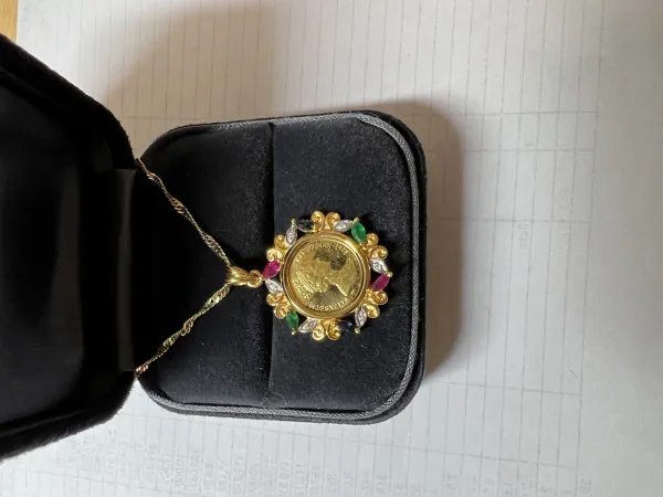 ダイヤモンドペンダント 18k