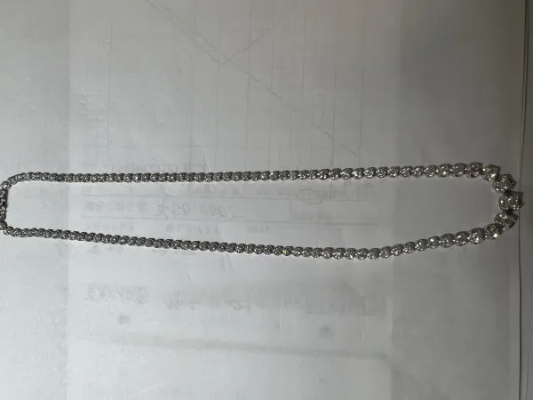 ダイヤモンドネックレス pt900 5ct