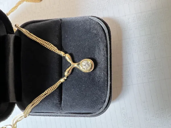 ダイヤモンドペンダント 18k 0.5ct