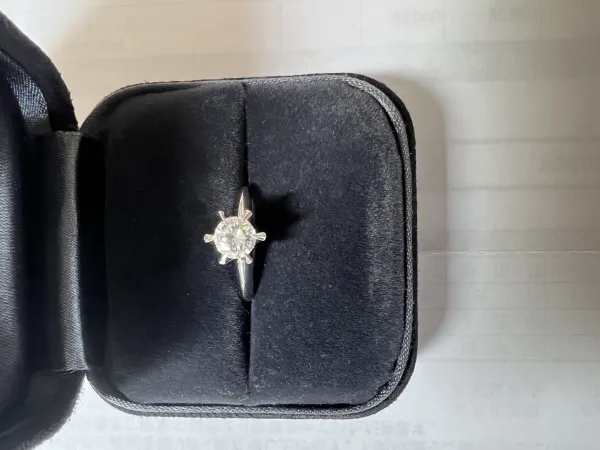 ダイヤモンドリング(指輪) pt900 0.5ct