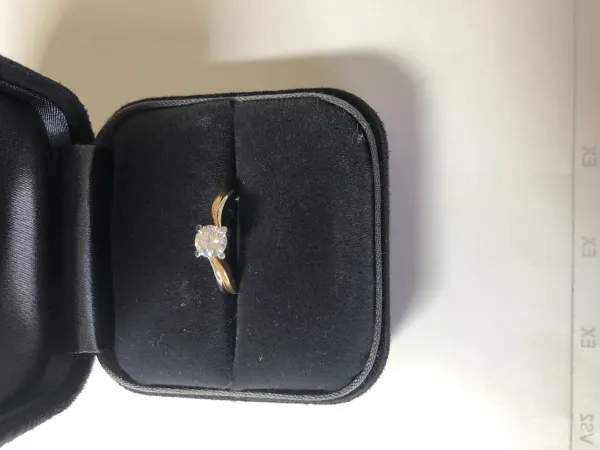 ダイヤモンドリング(指輪) 18K 0.5ct