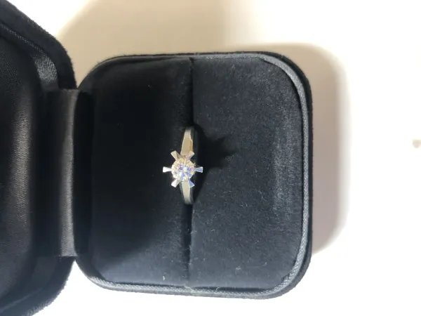 ダイヤモンドリング(指輪) pt900 0.3ct