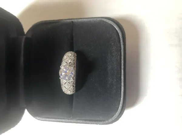 ダイヤモンドリング(指輪) pt900 0.7ct