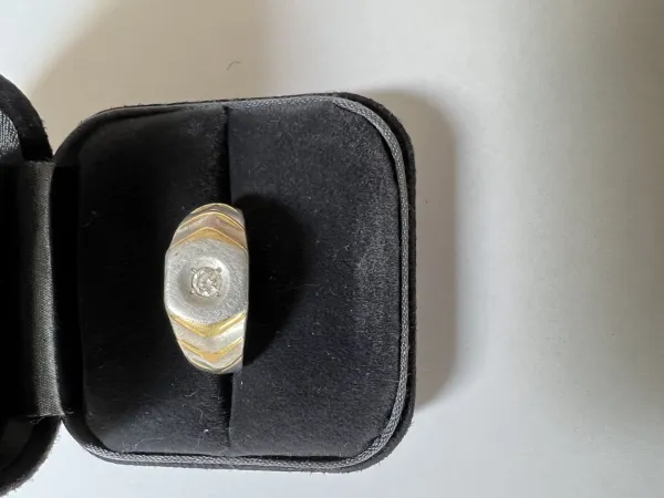 ダイヤモンドリング(指輪) pt900 18k 0.3ct